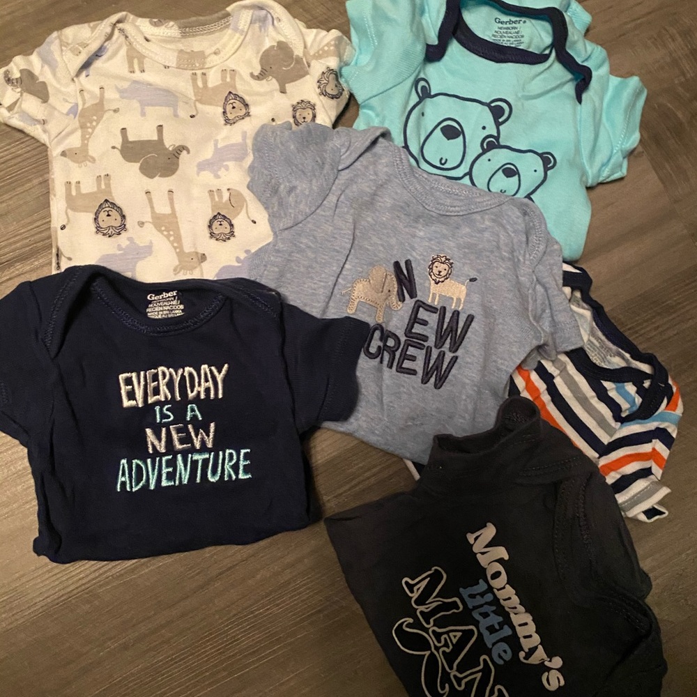Newborn shortsleeved
